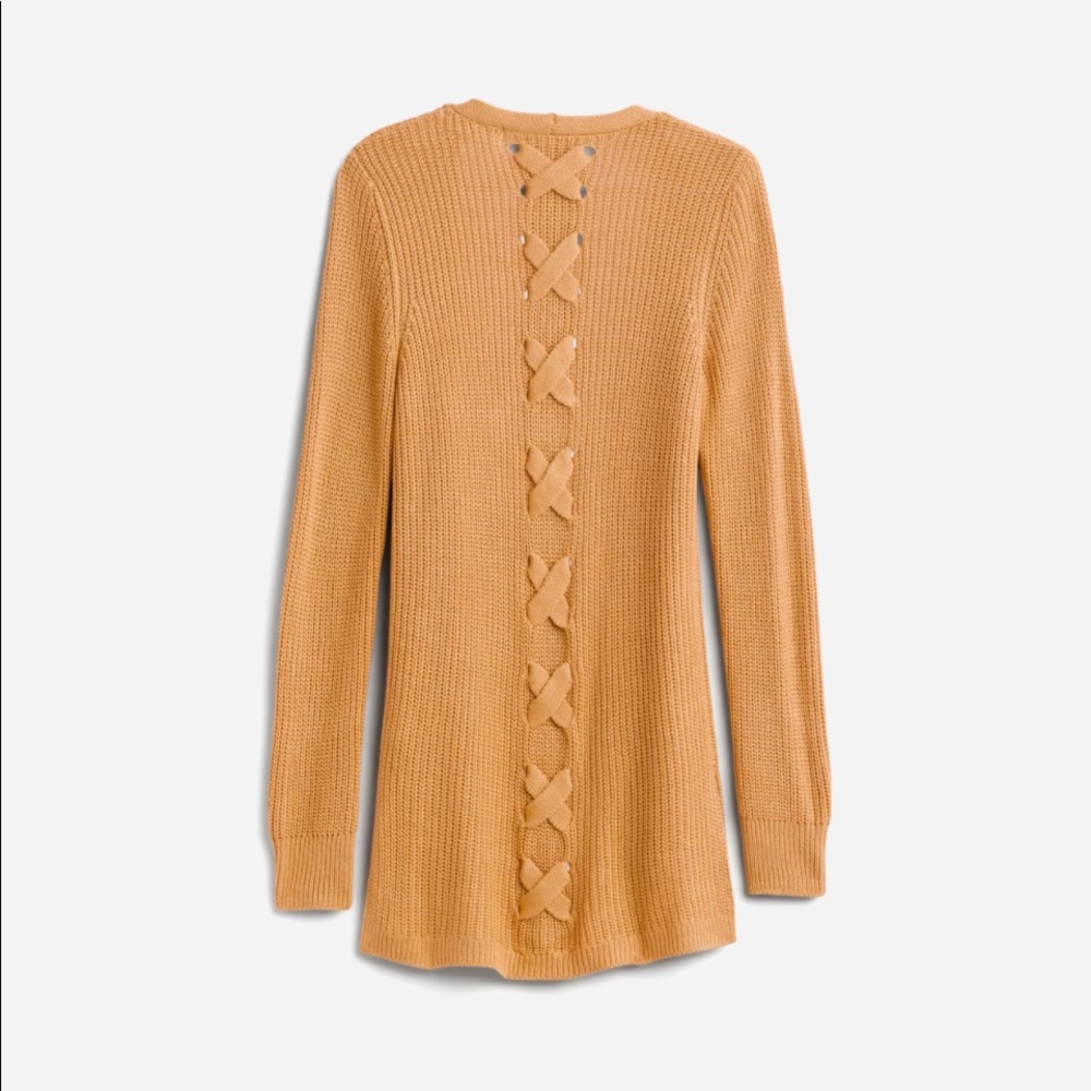 Mustard cardigan